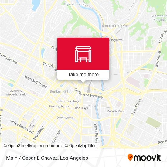 Main / Cesar E Chavez map