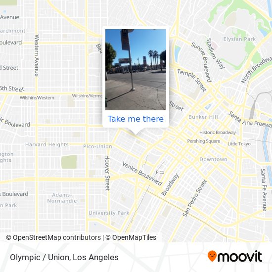 Mapa de Olympic / Union