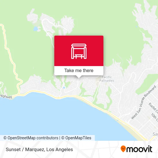 Sunset / Marquez map