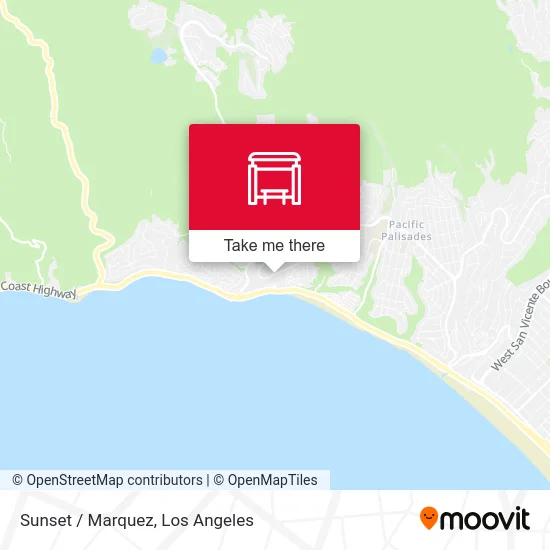 Sunset / Marquez map