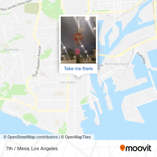 7th / Mesa map