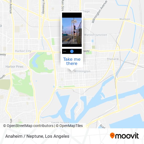 Mapa de Anaheim / Neptune