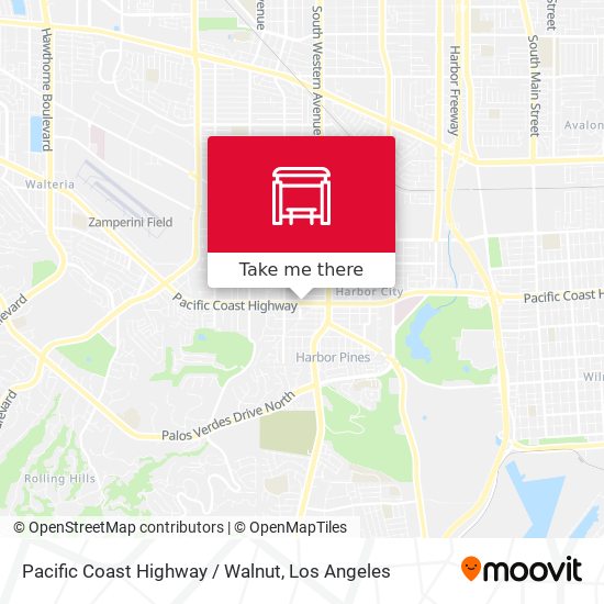Mapa de Pacific Coast Highway / Walnut