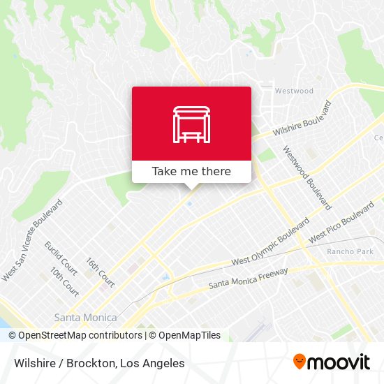 Mapa de Wilshire / Brockton