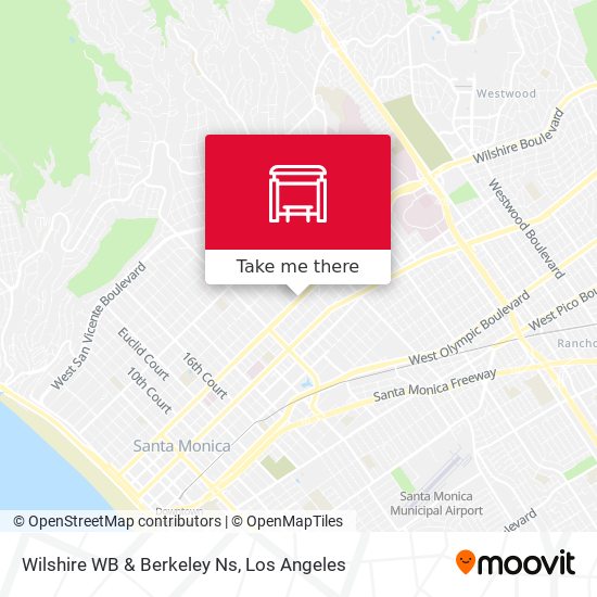 Wilshire WB & Berkeley Ns map