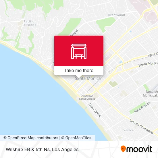 Wilshire EB & 6th Ns map
