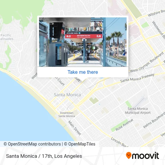 Santa Monica / 17th map