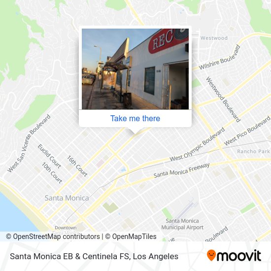 Mapa de Santa Monica EB & Centinela FS