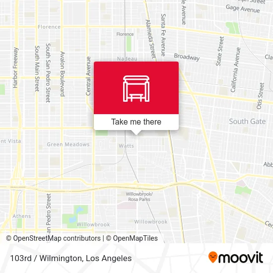 103rd / Wilmington map