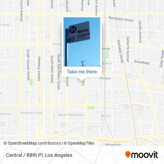 Mapa de Central / 88th Pl