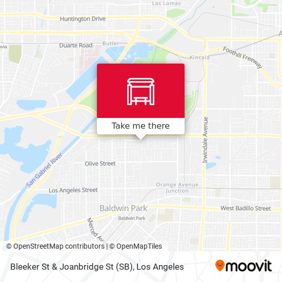 Bleeker St & Joanbridge St (SB) map