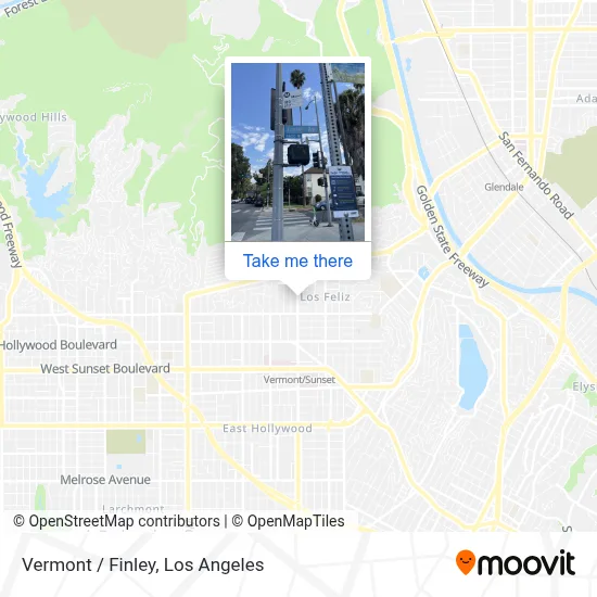 Vermont / Finley map