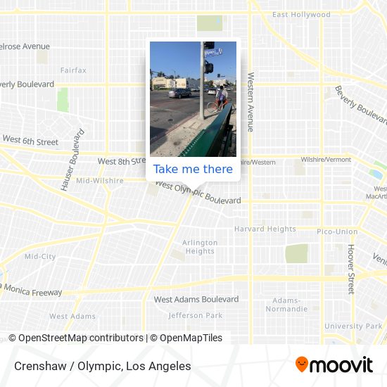 Crenshaw / Olympic map