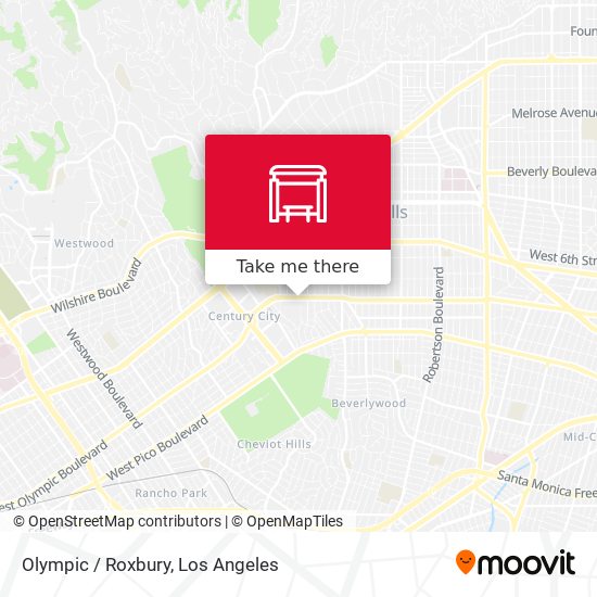 Olympic / Roxbury map