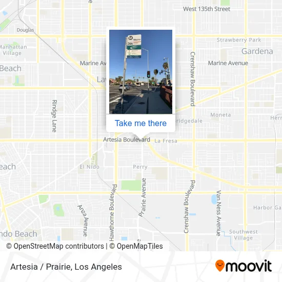 Artesia / Prairie map