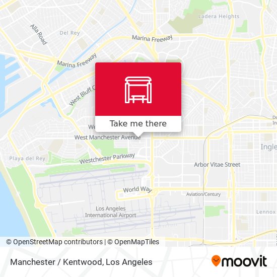 Manchester / Kentwood map