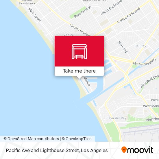 Mapa de Pacific Ave and Lighthouse Street