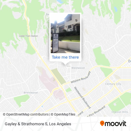 Gayley & Strathomore S map