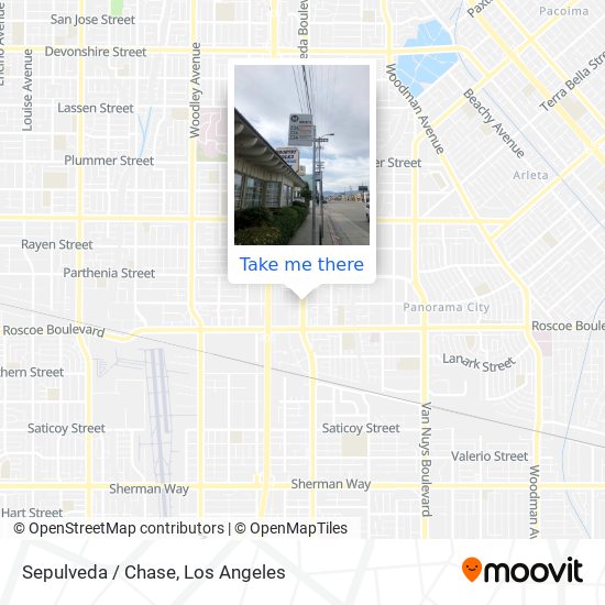 Sepulveda / Chase map