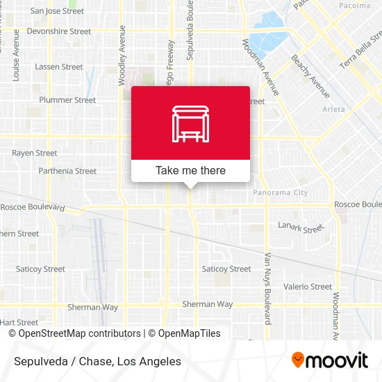 Sepulveda / Chase map