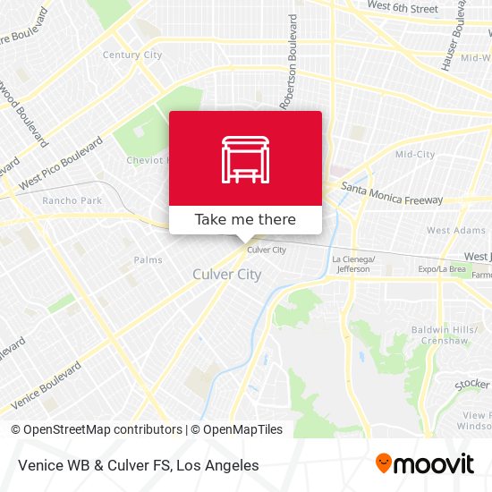 Venice WB & Culver FS map