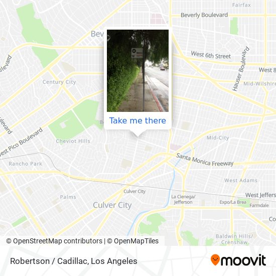 Robertson / Cadillac map