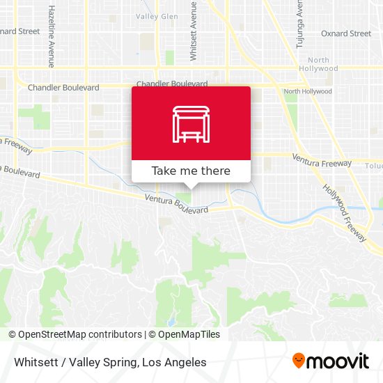 Mapa de Whitsett / Valley Spring