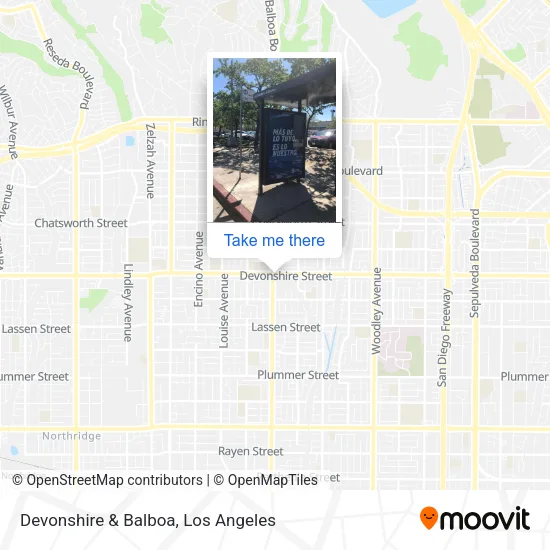 Mapa de Devonshire & Balboa