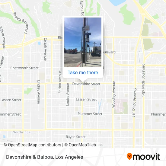 Devonshire & Balboa map