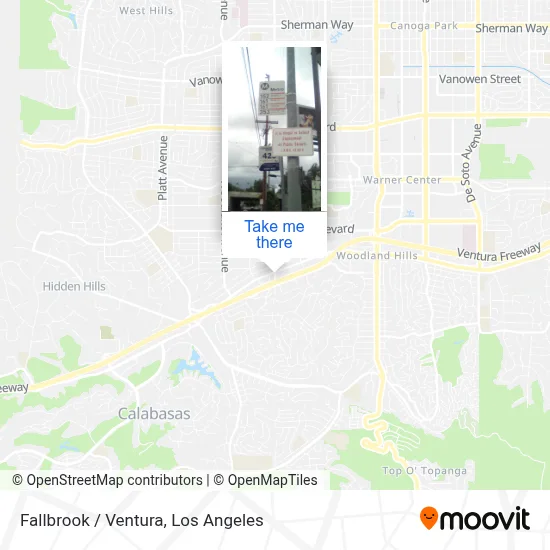 Fallbrook / Ventura map