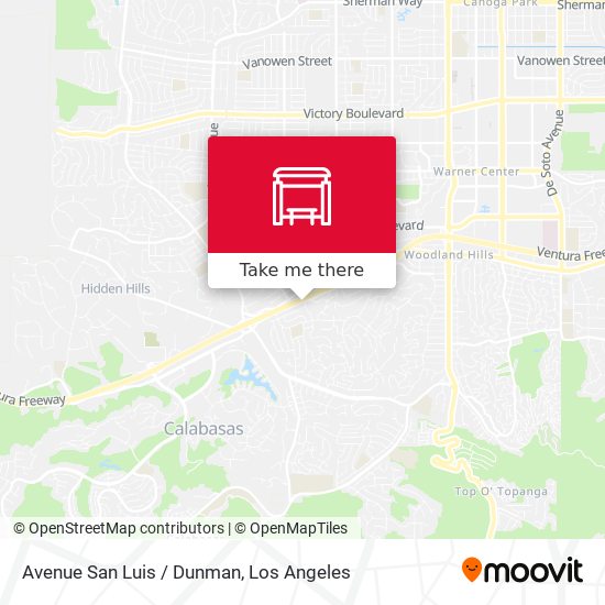 Avenue San Luis / Dunman map
