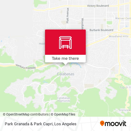 Park Granada & Park Capri map