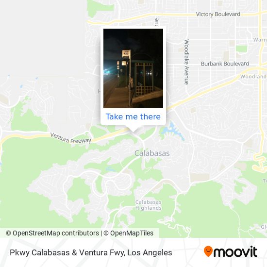 Mapa de Pkwy Calabasas & Ventura Fwy