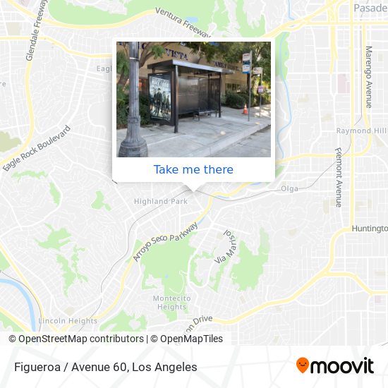 Mapa de Figueroa / Avenue 60