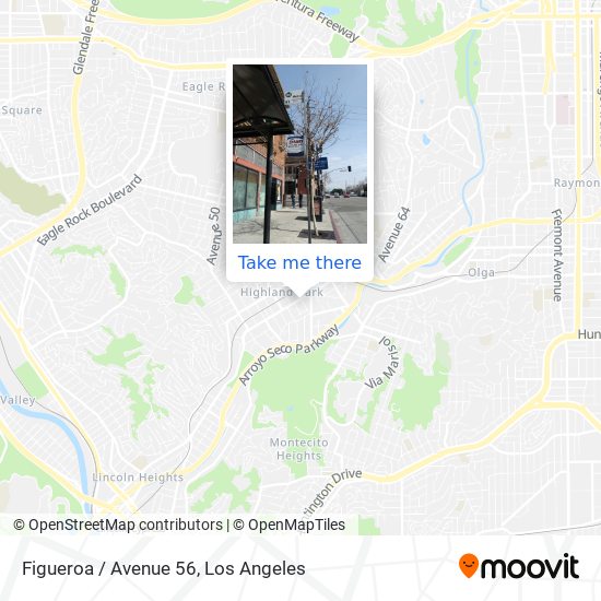 Mapa de Figueroa / Avenue 56