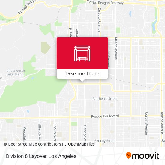 Mapa de Division 8 Layover