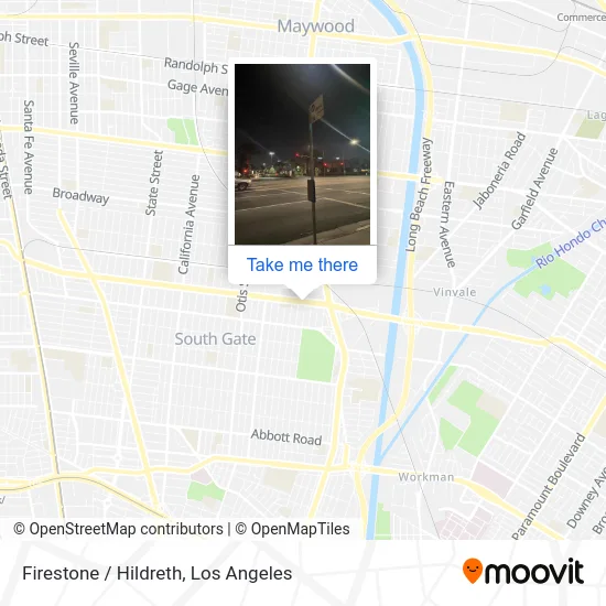 Firestone / Hildreth map