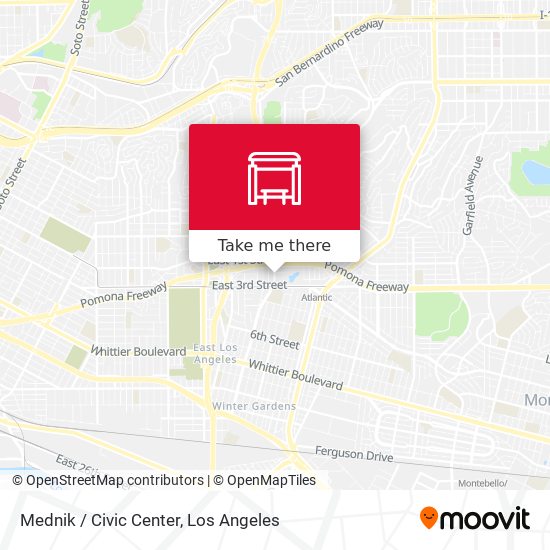 Mednik / Civic Center map