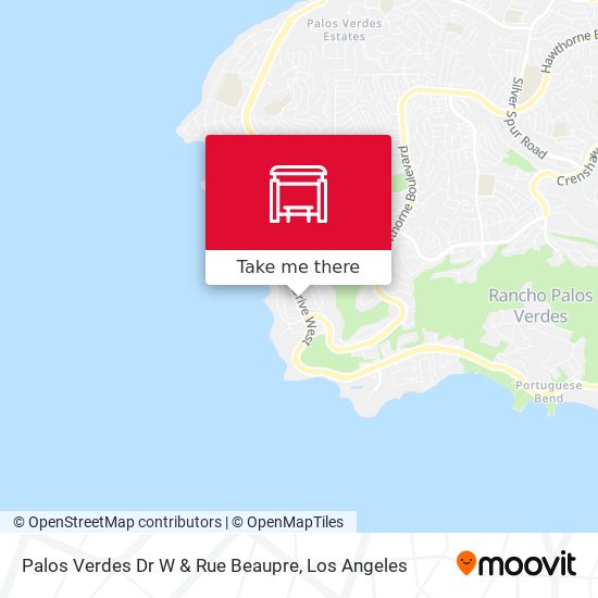 Mapa de Palos Verdes Dr W & Rue Beaupre