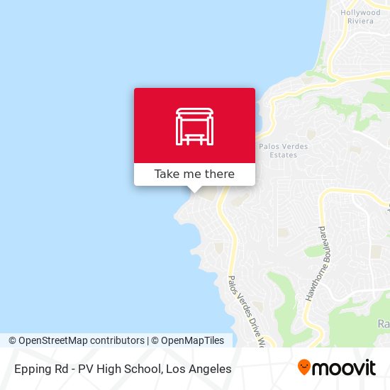 Mapa de Epping Rd - PV High School