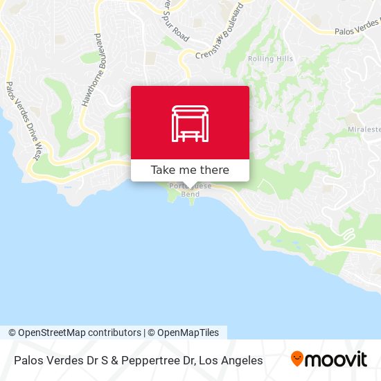 Mapa de Palos Verdes Dr S & Peppertree Dr