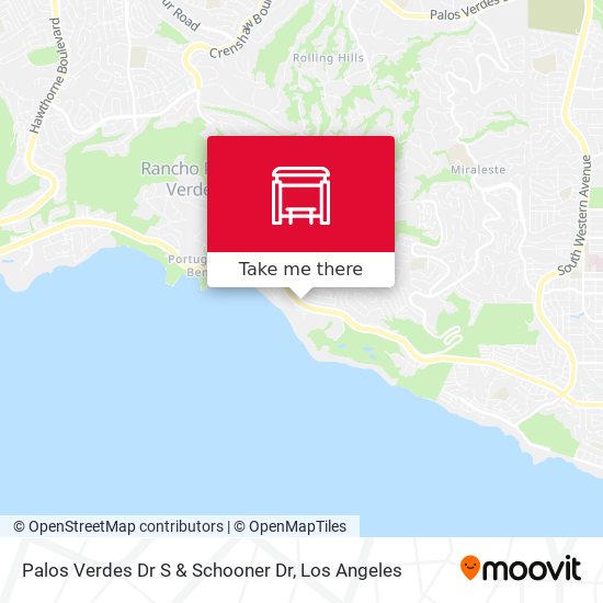 Mapa de Palos Verdes Dr S & Schooner Dr