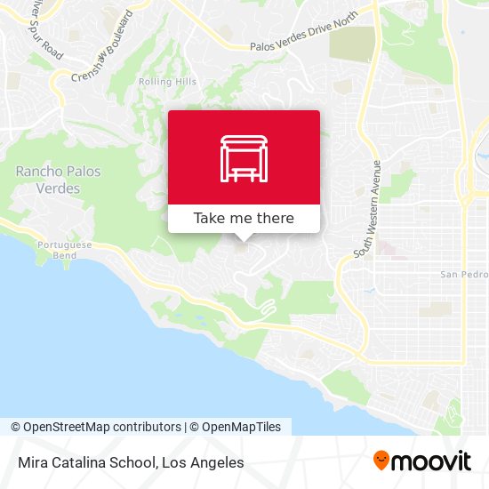Mira Catalina School map