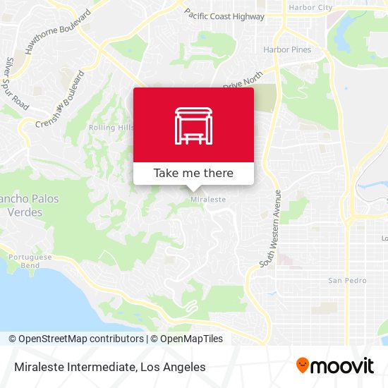 Miraleste Intermediate map