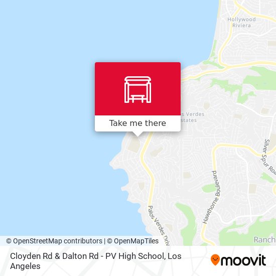Cloyden Rd & Dalton Rd - PV High School map