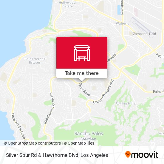 Silver Spur Rd & Hawthorne Blvd map