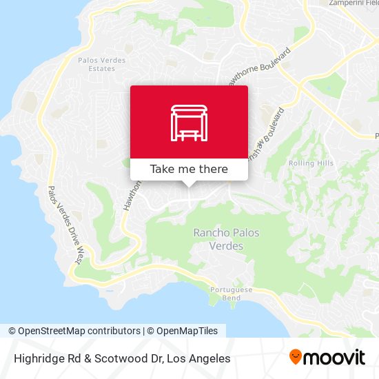 Mapa de Highridge Rd & Scotwood Dr