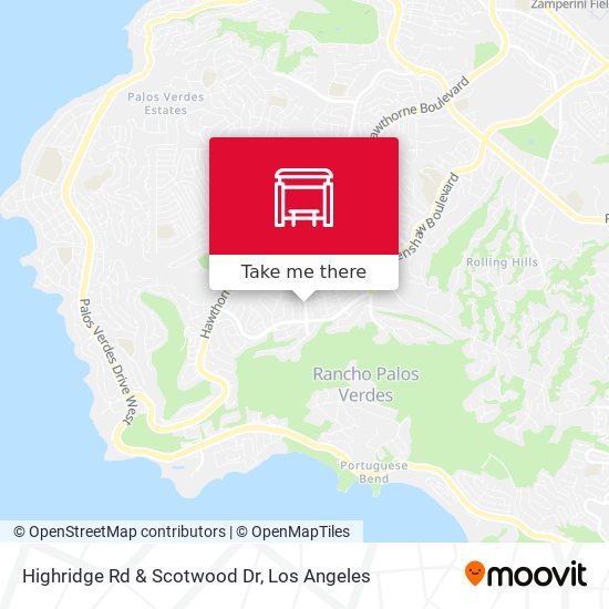 Mapa de Highridge Rd & Scotwood Dr