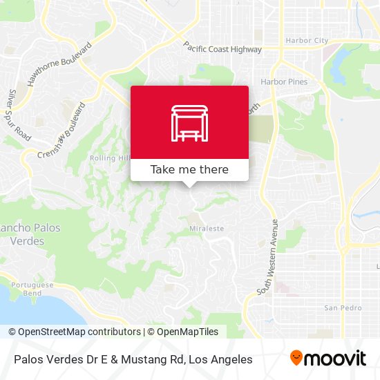 Mapa de Palos Verdes Dr E & Mustang Rd