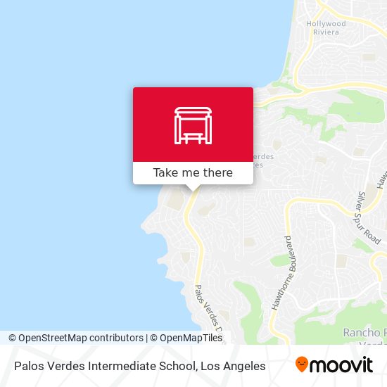 Mapa de Palos Verdes Intermediate School